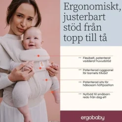 Ergobaby Omni Deluxe Mesh Bärsele Midnight Blue
