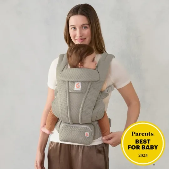 Ergobaby Omni Deluxe Mesh Bärsele Soft Olive