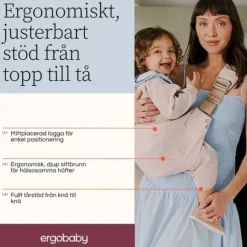 Ergobaby Upsie Höftsele Natural Beige