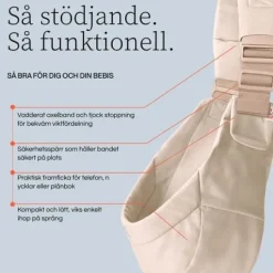 Ergobaby Upsie Höftsele Natural Beige