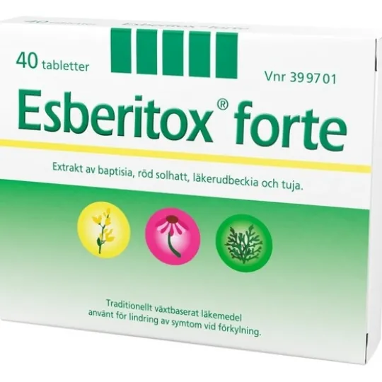 Esberitox Forte 40 Tabletter