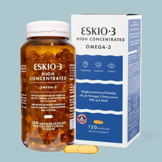 ESKIO-3 High Concentrated Omega-3 120 kapslar