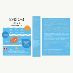 ESKIO-3 Kids Omega-3 Chewable 27 tuggtabletter