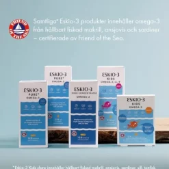 ESKIO-3 Pure Omega-3 120 kapslar