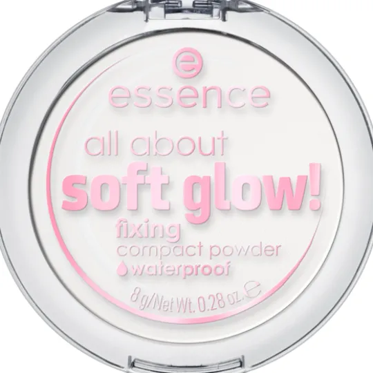 essence All About Soft Glow! Fixing Compact Powder Waterproof 8 g