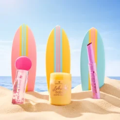 essence Aloha, Babes! Gloss in Stick 01 Sunny Bliss, Flower Kiss 1,6 g