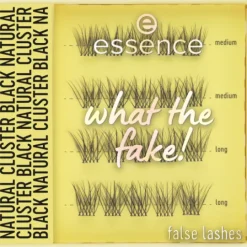 essence What the Fake! False Lashes 06 Natural Cluster Black 20 st