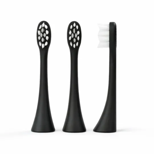 Etinour Eira Toothbrush Heads Black Slate 3 st
