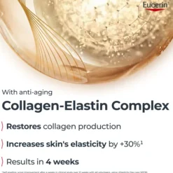 Eucerin Dagkräm Hyaluron-Filler+Elasticity Ultra-Light SPF50+ 50 ml