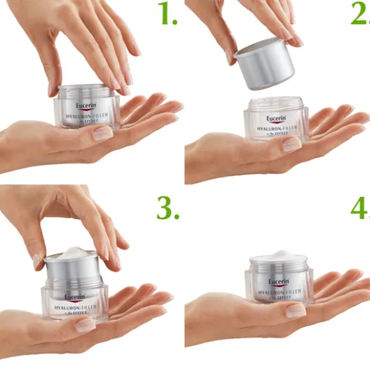 Eucerin Hyaluron-Filler + 3x Effect Day Dry Skin SPF15 Refill 50 ml