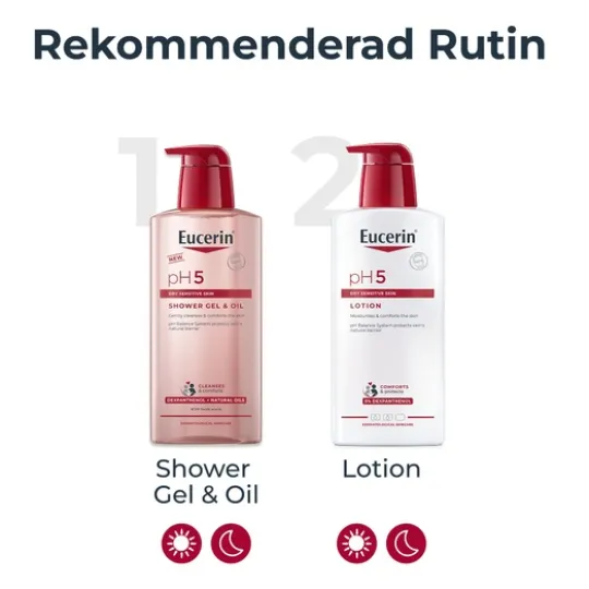 Eucerin pH5 Shower Gel & Oil Refill 400 ml