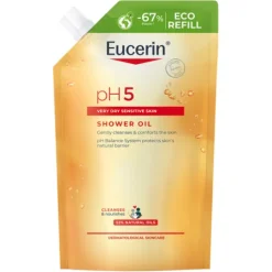 Eucerin pH5 Shower Oil parfymerad refill 400 ml