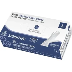 Evercare Vinylhandskar L 100 st