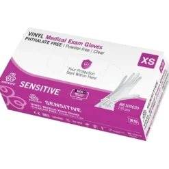 Evercare Vinylhandskar XS 100 st