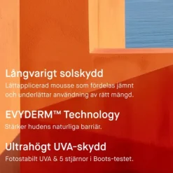EVY Sunscreen Mousse SPF30 100 ml