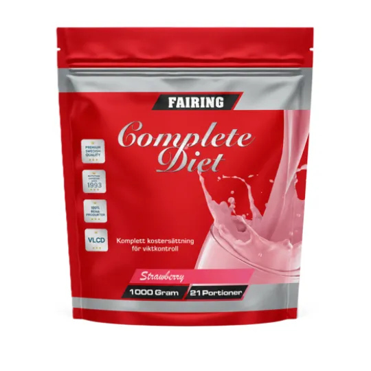Fairing Complete Diet Strawberry 1000 g