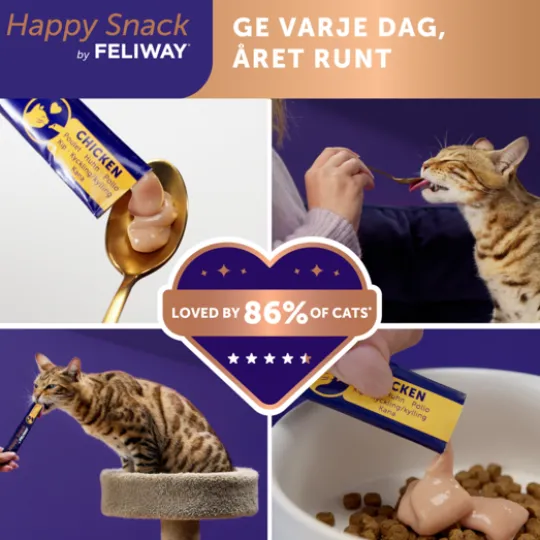 Feliway Happy Snack Lax 24 x 15 g