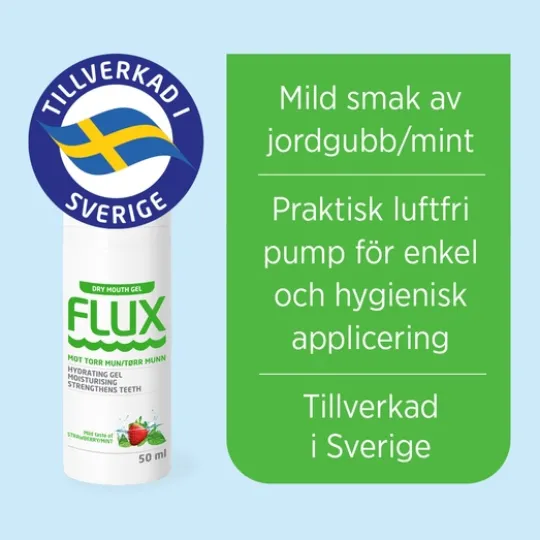 Flux Dry Mouth Återfuktande Mungel 50 ml