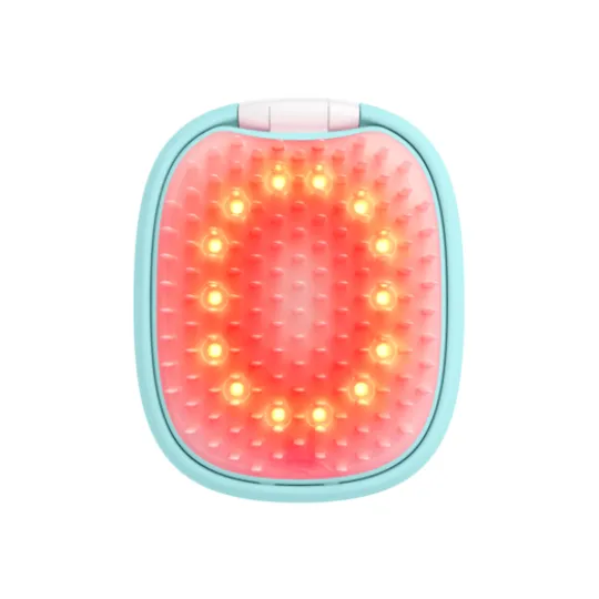 FOREO FLIP™ LED Detangling Hairbrush Artic Blue