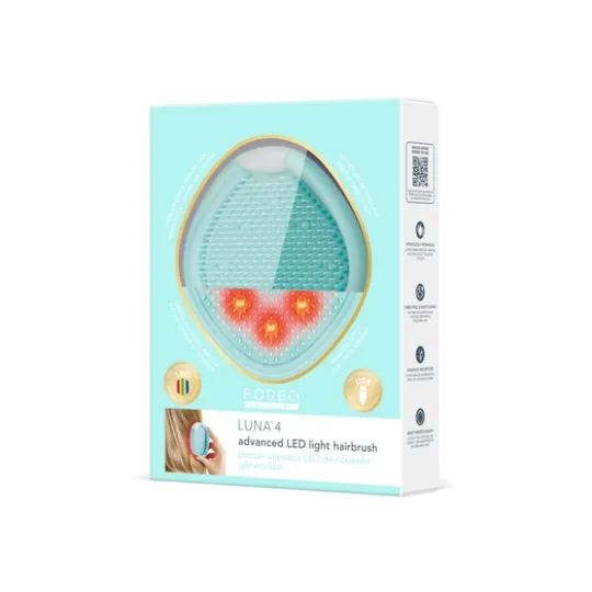 FOREO FLIP 4 Play Advanced LED Light Hairbrush Ice Ice Baby!