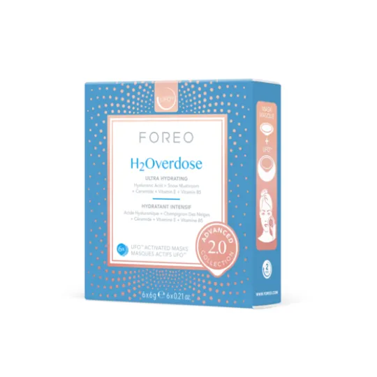 FOREO UFO-Mask H2Overdose 2.0 6 st