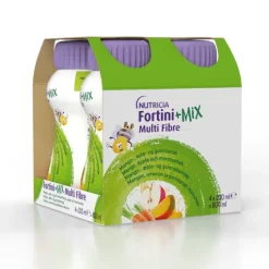 Fortini + Mix Multi Fibre Mango äpple och morotssmak 4 x 200 ml
