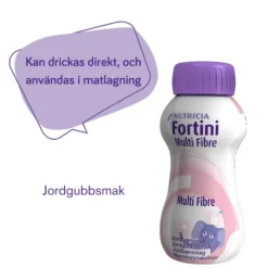 Fortini Multi Fibre Jordgubb 4 x 200 ml