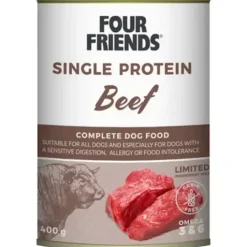 FourFriends Dog Beef Våtfoder 400 g