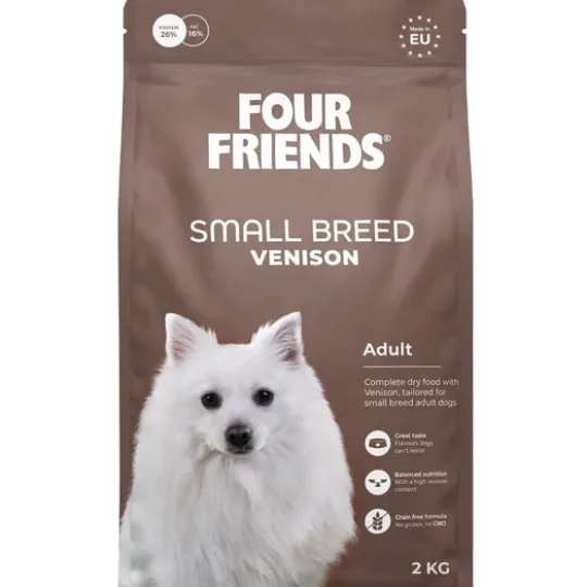 FourFriends Dog Small Breed Venison 2 kg