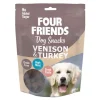 FourFriends Dog Snacks Venison & Turkey 200 g