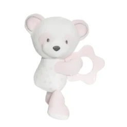 Fresh Kid Panda! Panda! Bitleksak med Skallra Rosa