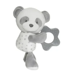 Fresh Kid Panda! Panda! Bitleksak med Skallra Grå