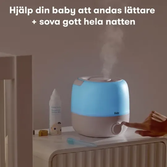 Frida Baby 3-i-1 Luftfuktare + Diffuser + Nattlampa