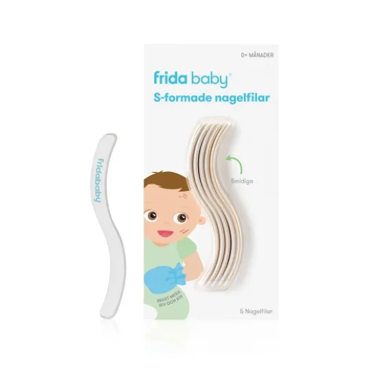 Frida Baby S-formade nagelfilar 5 st
