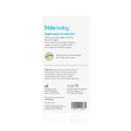 Frida Baby S-formade nagelfilar 5 st