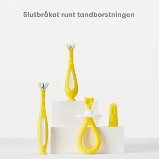 Frida Baby Väx-med-mig tandborstträningsset