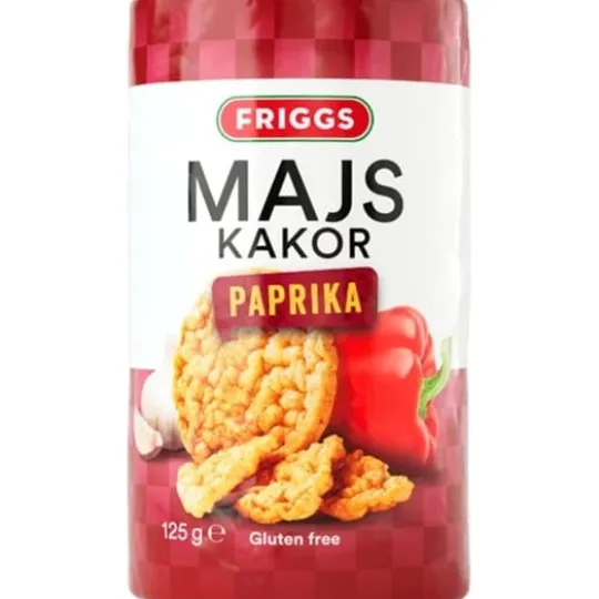 Friggs Corncake Paprika 125 g
