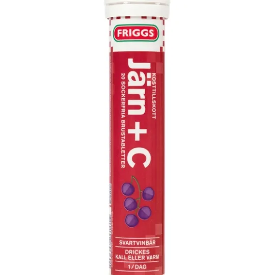 Friggs Järn + C- Vitamin 20 brustabletter