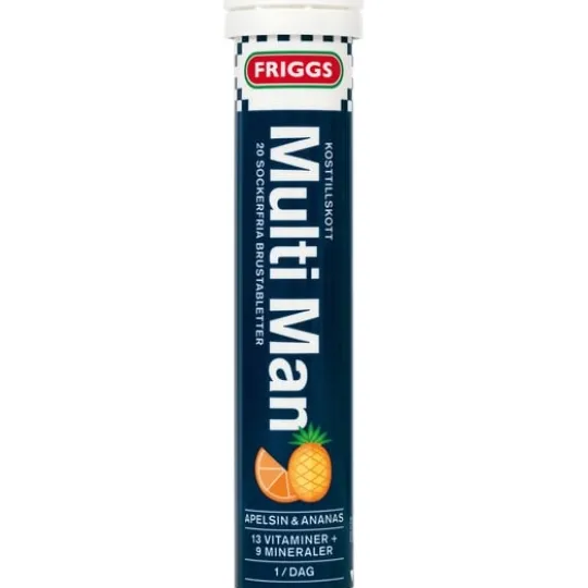 Friggs Multivitamin Man 20 brustabletter