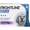 Frontline Vet 100 mg/ml Spot-on hund L 6 x 2,68 ml