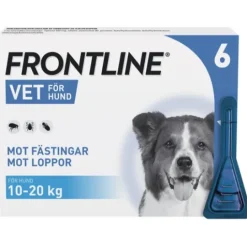 Frontline Vet 100 mg/ml Spot-on Hund M 6 x 1,34 ml