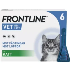 Frontline Vet 100mg/ml Spot-on Katt 6 x 0,5 ml