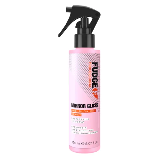 Fudge Mirror Gloss Heat Protecting Shine Spray 150 ml