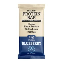 Fuelish Blueberry Plant Based Bar 50 g