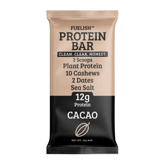 Fuelish Cacao Plant Based Bar 50 g