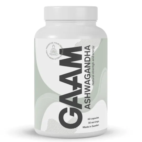 GAAM Ashwagandha 60 kapslar