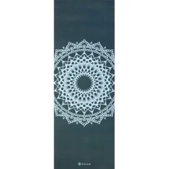 Gaiam Blue Aura Dove Marrakesh Yoga Mat Printed 5 mm