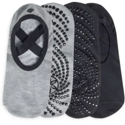 Gaiam Grippy Yoga Socks Dovetail 2-pack