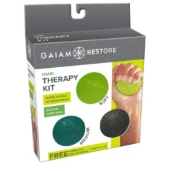 Gaiam Restore Hand Therapy Kit Green