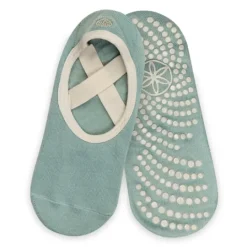 Gaiam Yoga Grippy Barre Socks Iceberg Dawn
